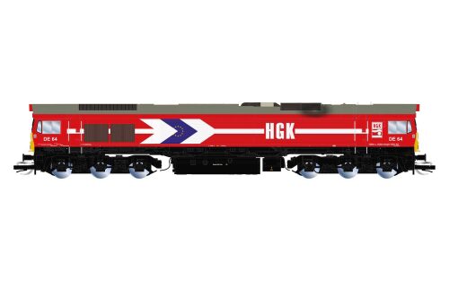 Arnold HN9071 HGK dieselelektrische Lokomotive Class 66  rot  gelbe Front  Ep. V-VI